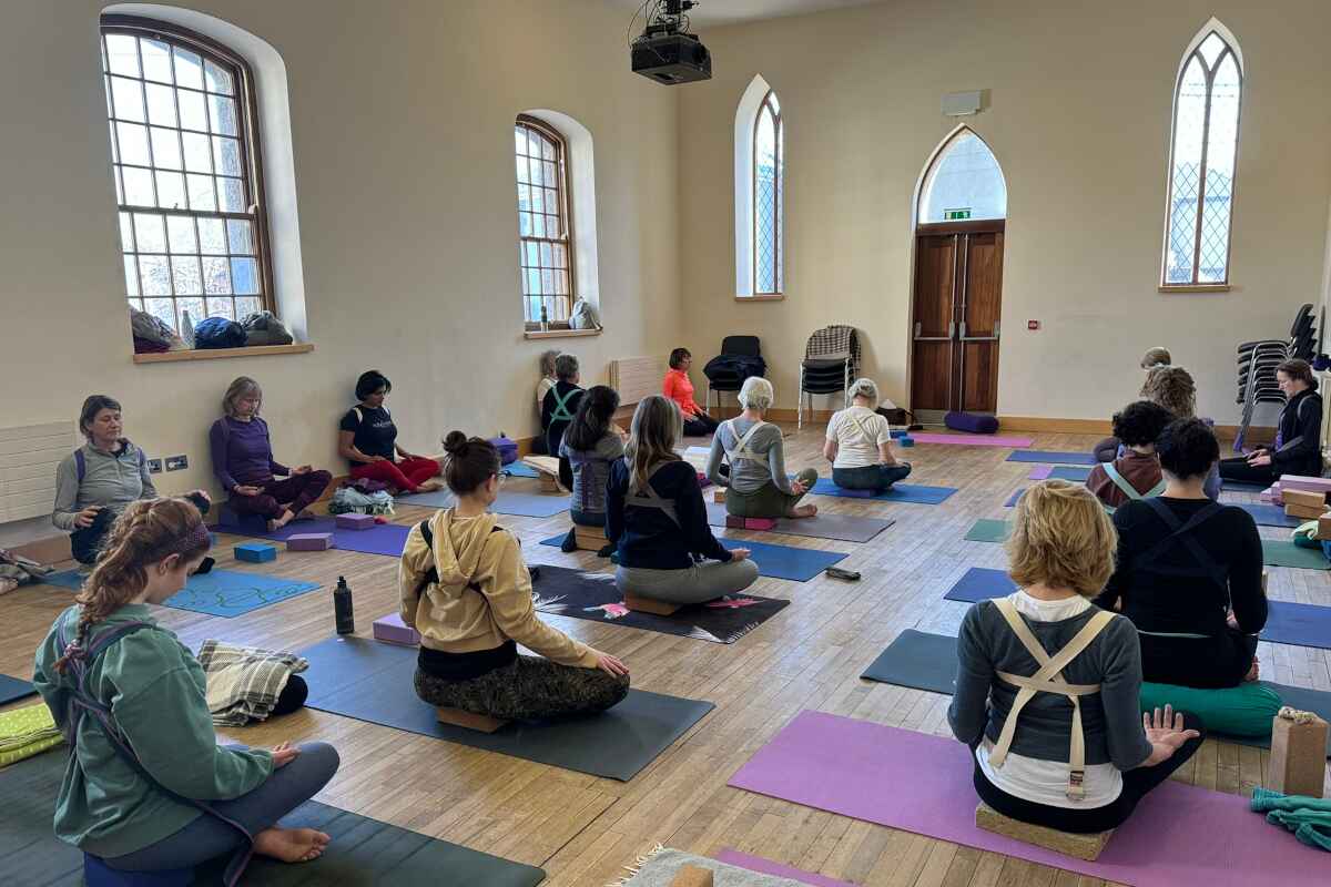 dublin yoga weekend workshop, dublin yoga workshop 2025, yoga mit karin workshop, iyengar workshop